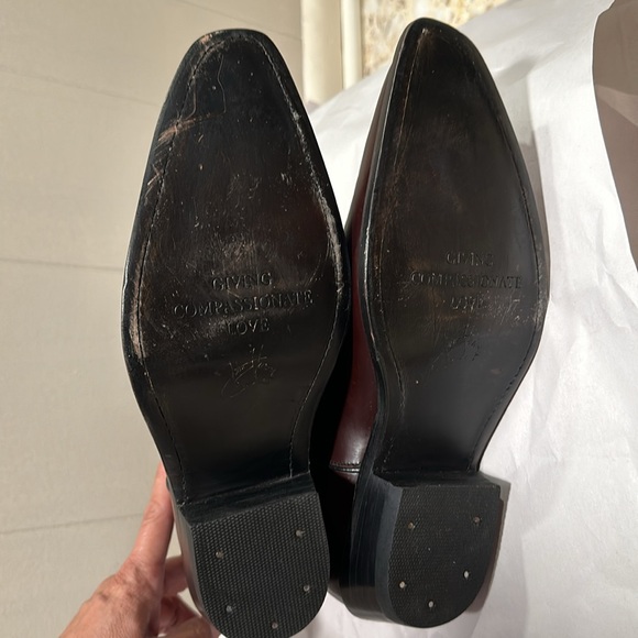 John Fluevog Ruth Kristen Cowboy Western Boots Women’s 10, Men’s 8 - Picture 8 of 15